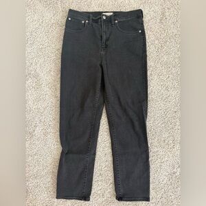 Madewell Black Classic Straight Jeans Size T29